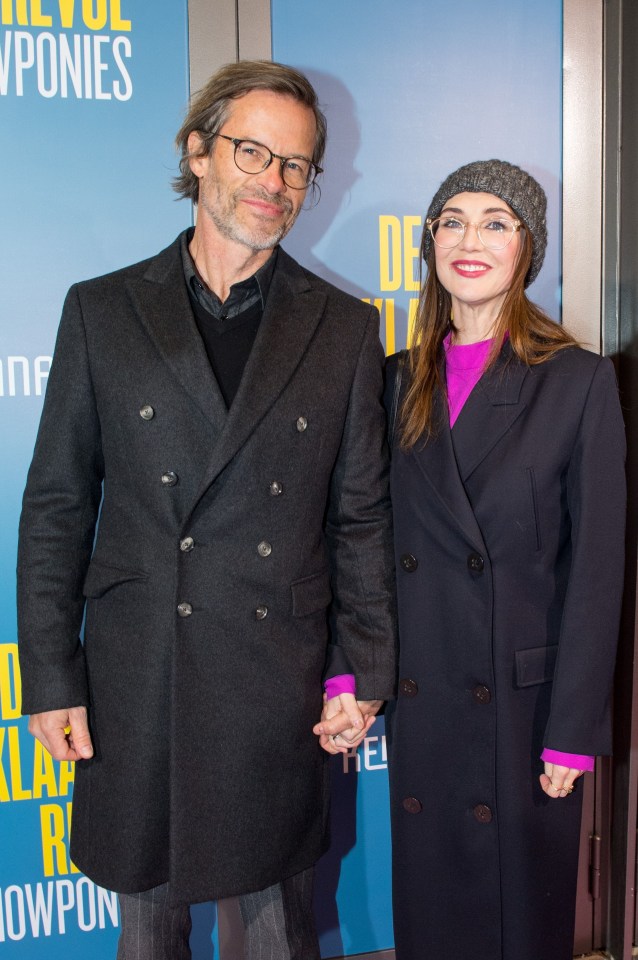 Guy Pearce and Carice van Houten at the Showponies opening night.