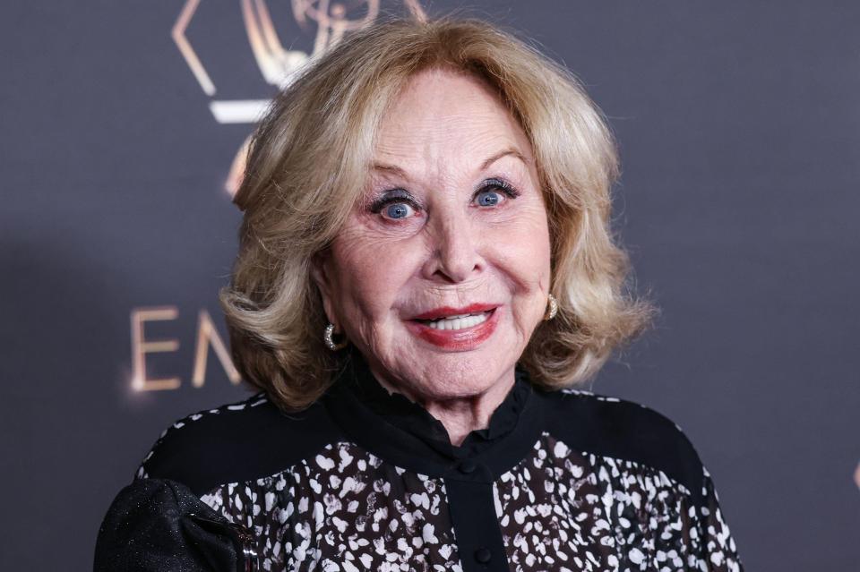 Michael Learned at the Television Academy's 75th Annual Primetime Emmy Awards.