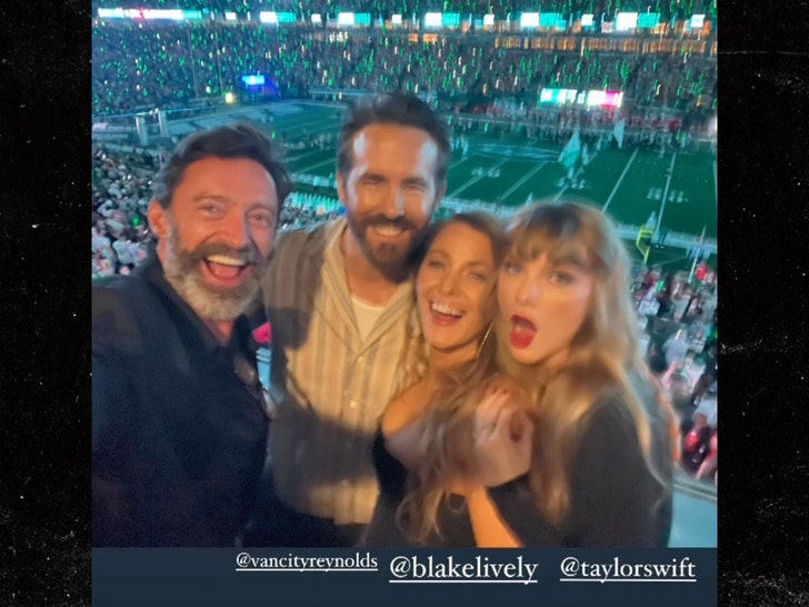 hugh jackman taylor swift ryan reynolds blake lively insta 2