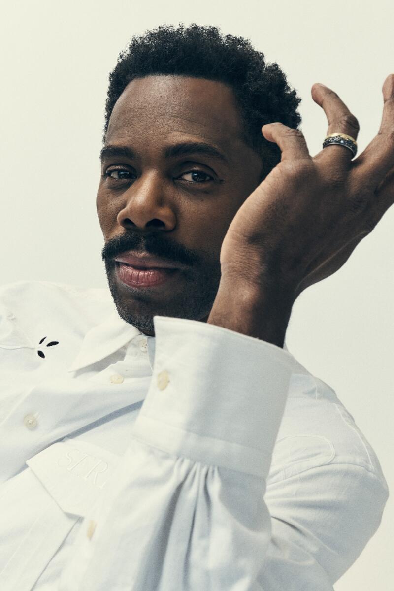 Colman Domingo, star of "Sing Sing" (Shayan Asgharnia/For The Times)