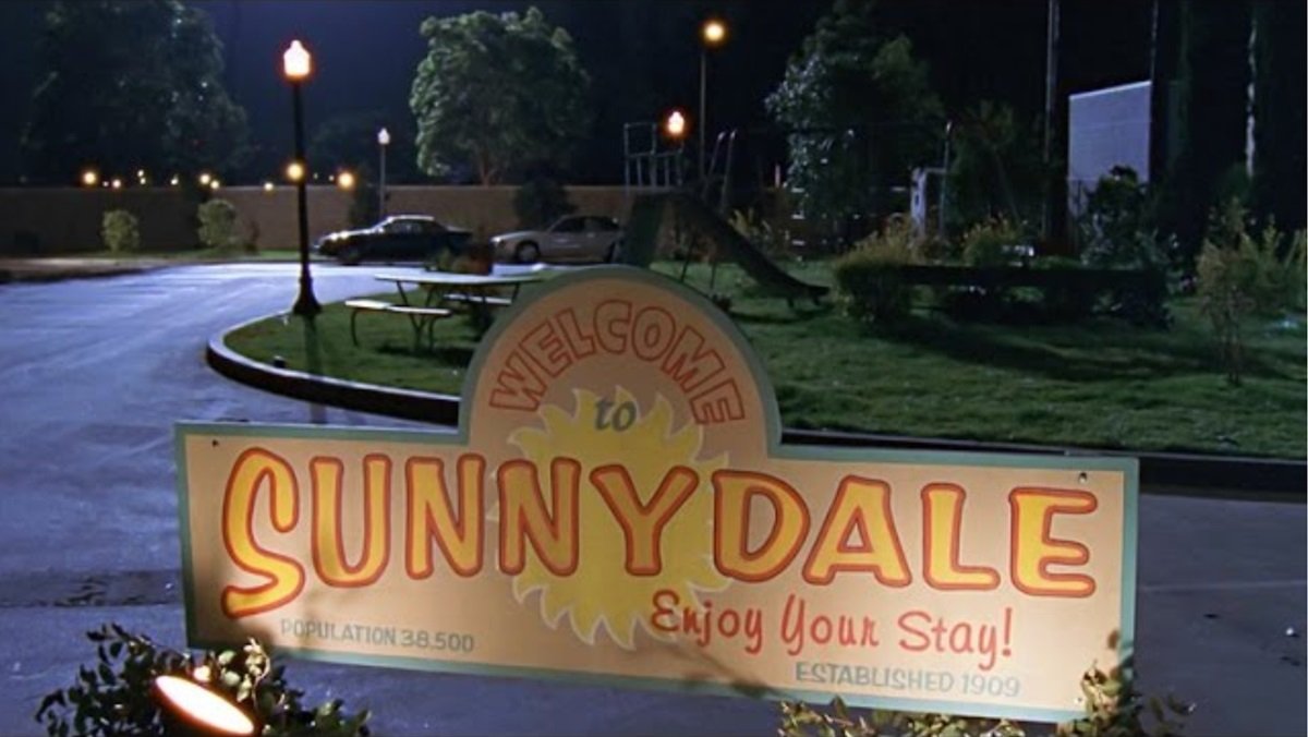 The original Welcome to Sunnydale sign from Buffy the Vampire Slayer.