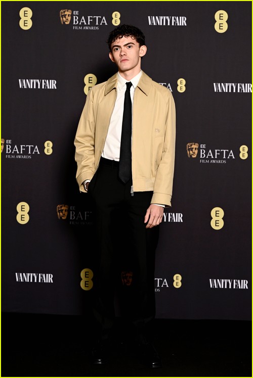 Joe Locke at the BAFTAs Rising Star Party