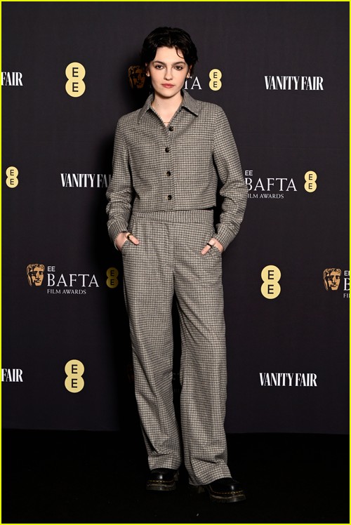 Emily Carey at the BAFTAs Rising Star Party