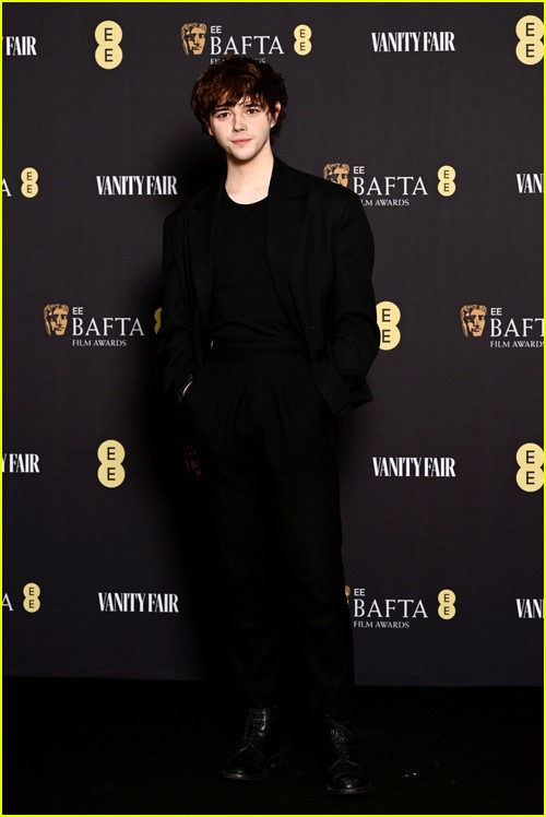 Jack Wolfe at the BAFTAs Rising Star Party