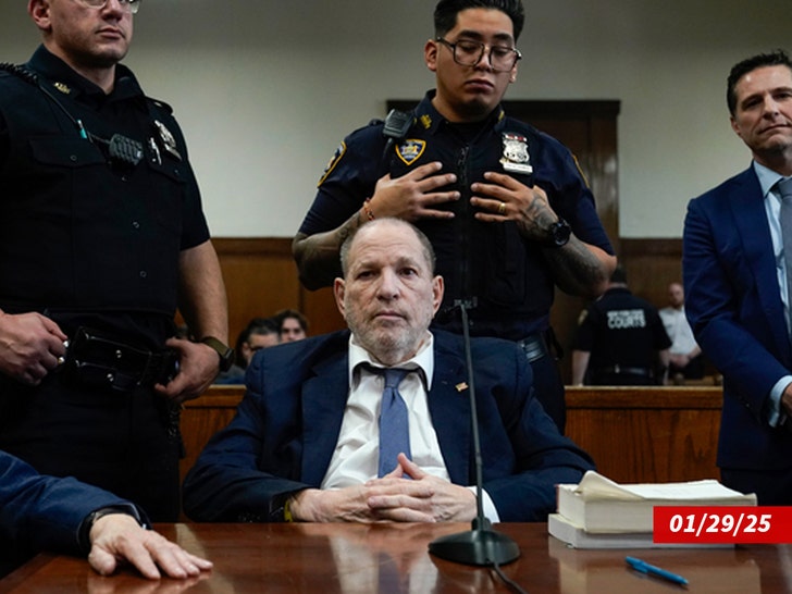 Harvey Weinstein in court today