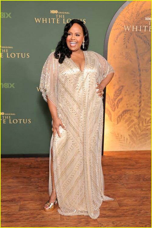 Natasha Rothwell at the White Lotus premiere