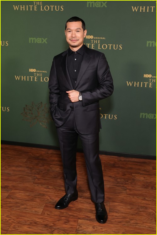 Tayme Thapthimthong at the White Lotus premiere