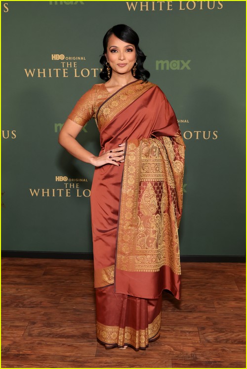 Shalini Peiris at the White Lotus premiere