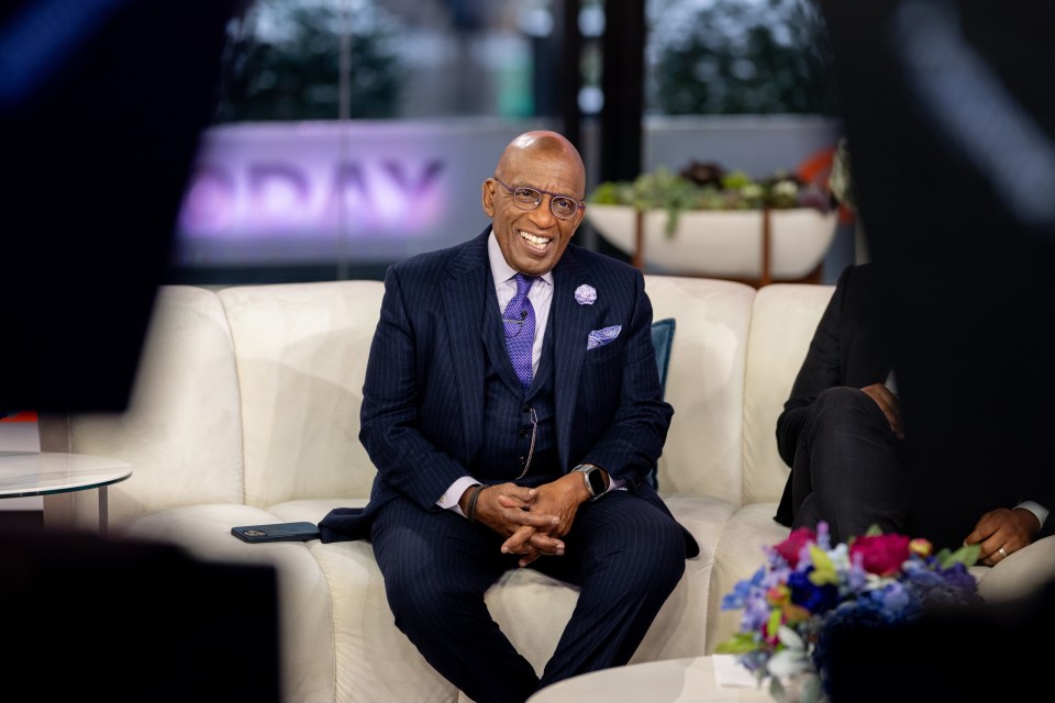 Al Roker smiling on the Today Show.