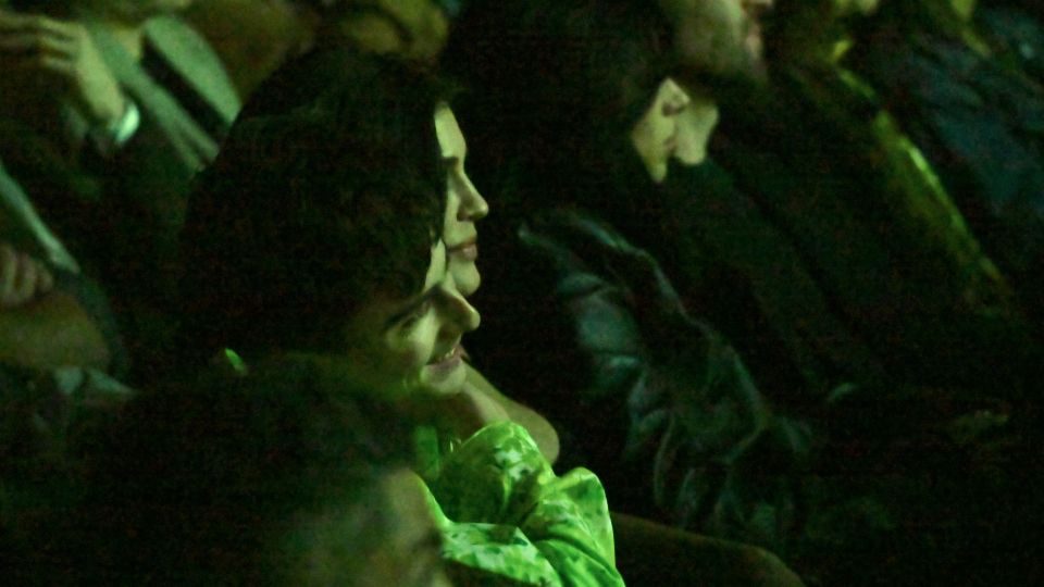 Timothee Chalamet and Kylie Jenner at the Santa Barbara Film Festival.