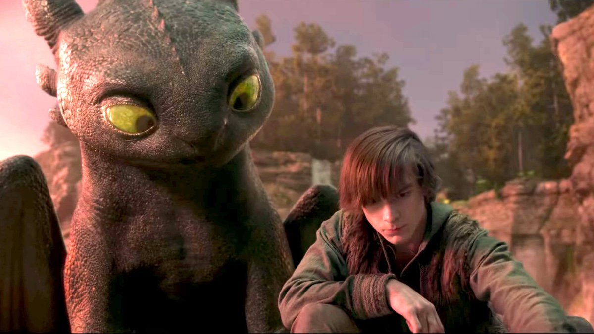 toothless and hiccup in the how to train your dragon live action movie