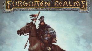 Forgotten Realms original Dungeons & Dragons key art.