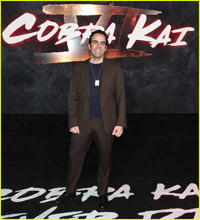 Dan Ahdoot at the Cobra Kai finale premiere