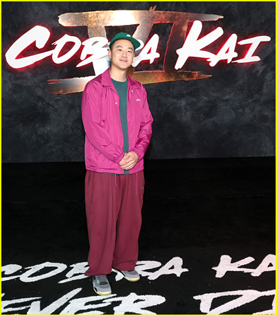 Joe Seo at the Cobra Kai finale premiere