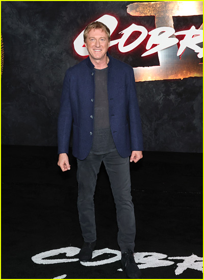 William Zabka at the Cobra Kai finale premiere