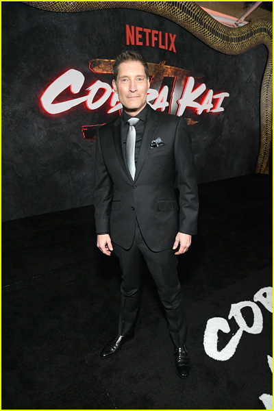 Sean Kanan at the Cobra Kai finale premiere