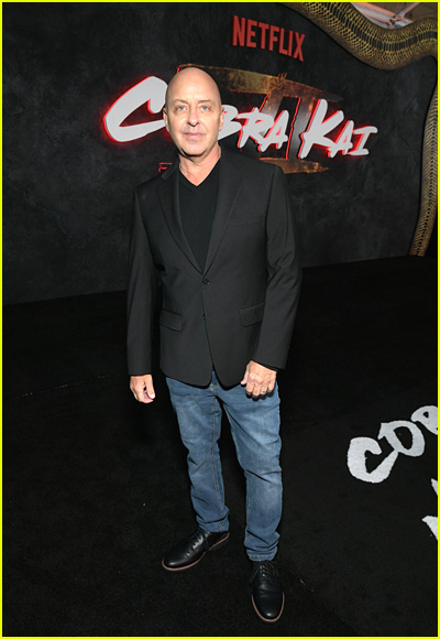 Ron Thomas at the Cobra Kai finale premiere