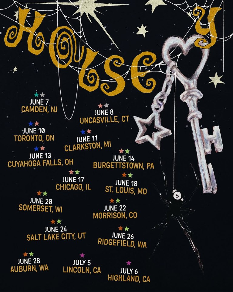 Illustration of Halsey's tour dates.