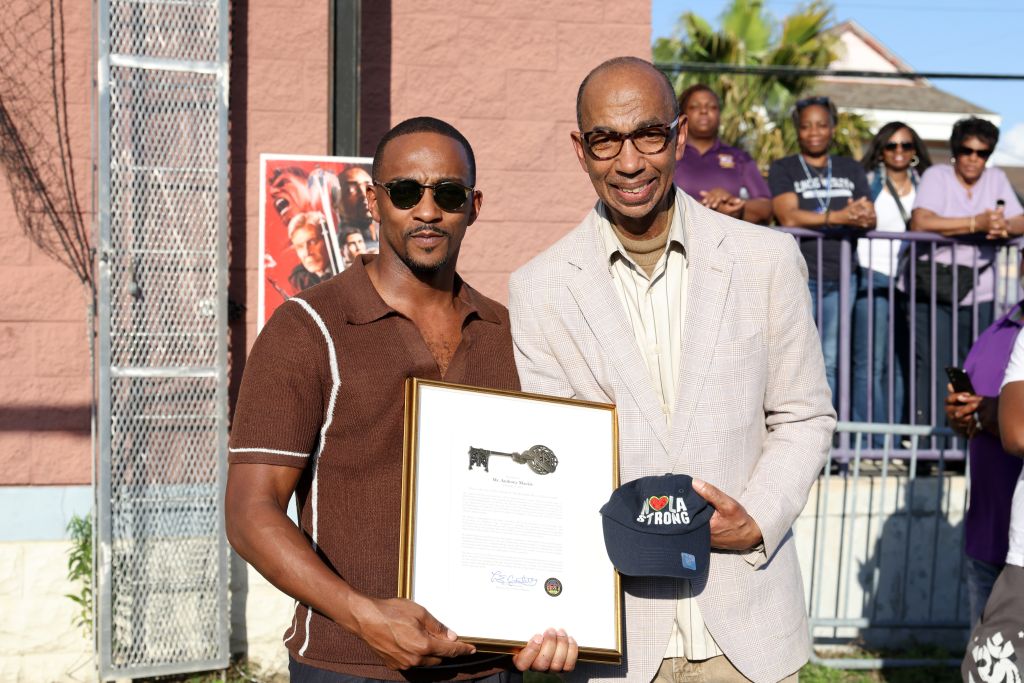 Anthony Mackie Celebrates Film Release In Hometown