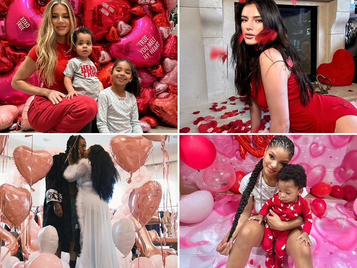 Stars Goin' All Out For Valentine's Day