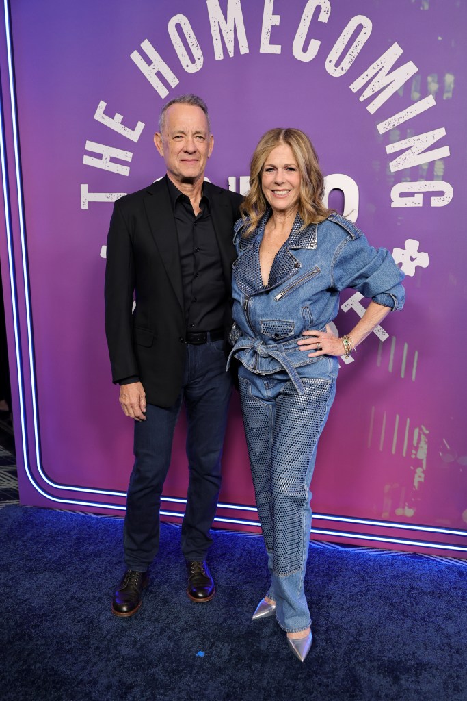 Tom Hanks and Rita Wilson attend SNL50: The Homecoming Concert at Radio City Music Hall 