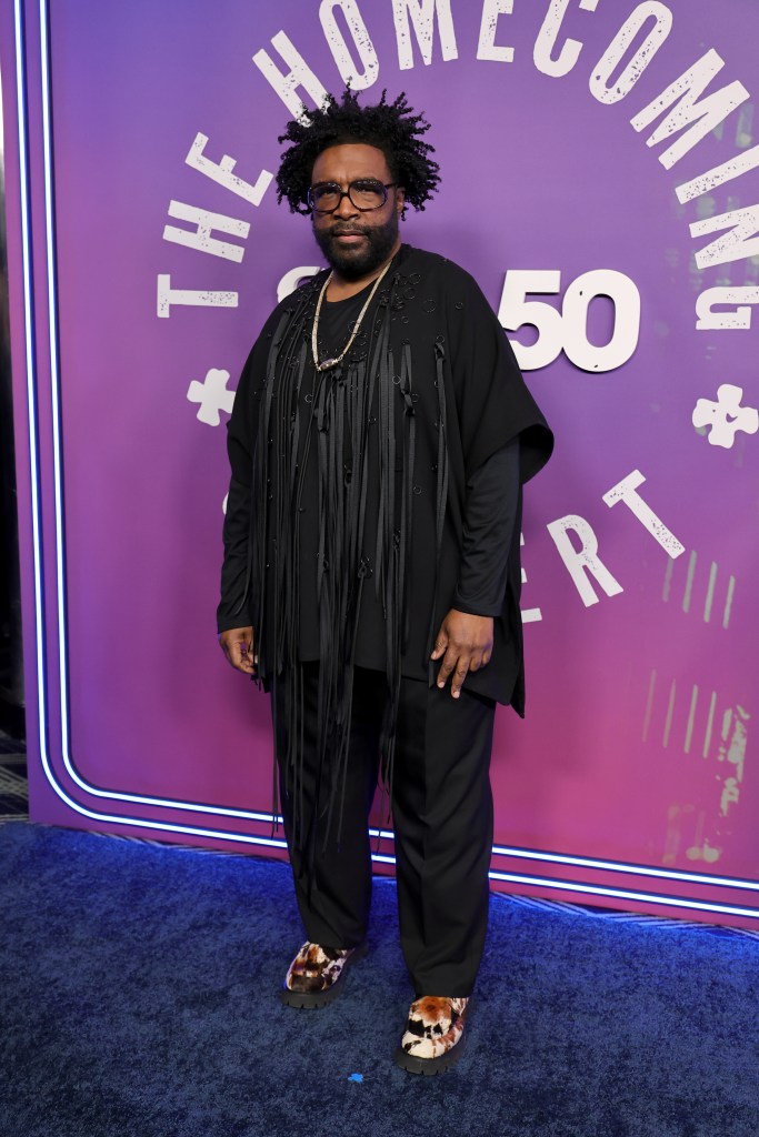 Questlove attends SNL50: The Homecoming Concert at Radio City Music Hall 