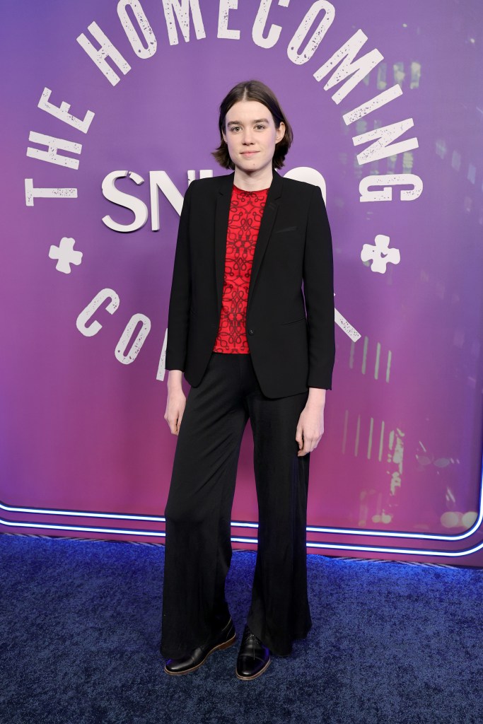 Jane Wickline attends SNL50: The Homecoming Concert at Radio City Music Hall