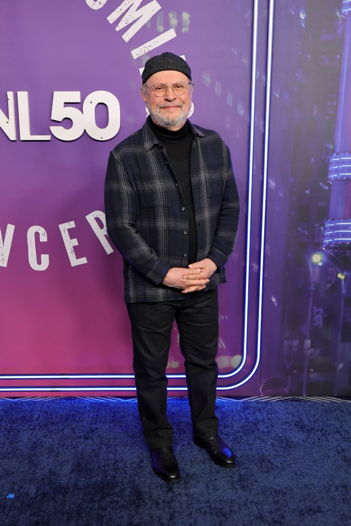 Billy Crystal attends SNL50: The Homecoming Concert at Radio City Music Hall 