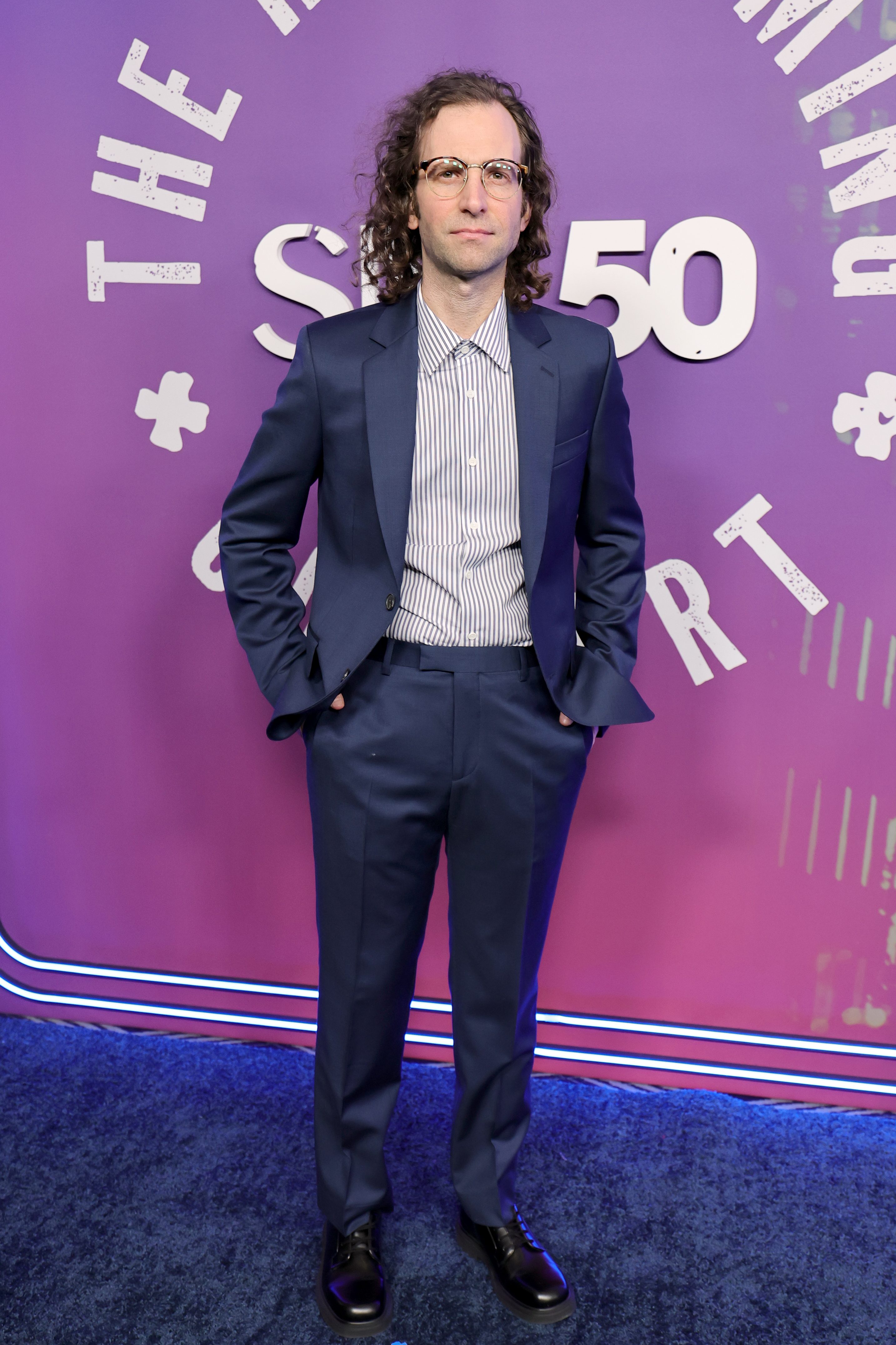 Kyle Mooney attends SNL50: The Homecoming Concert at Radio City Music Hall