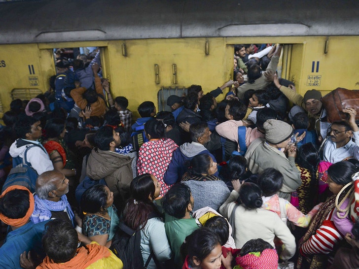 indian train station stampede