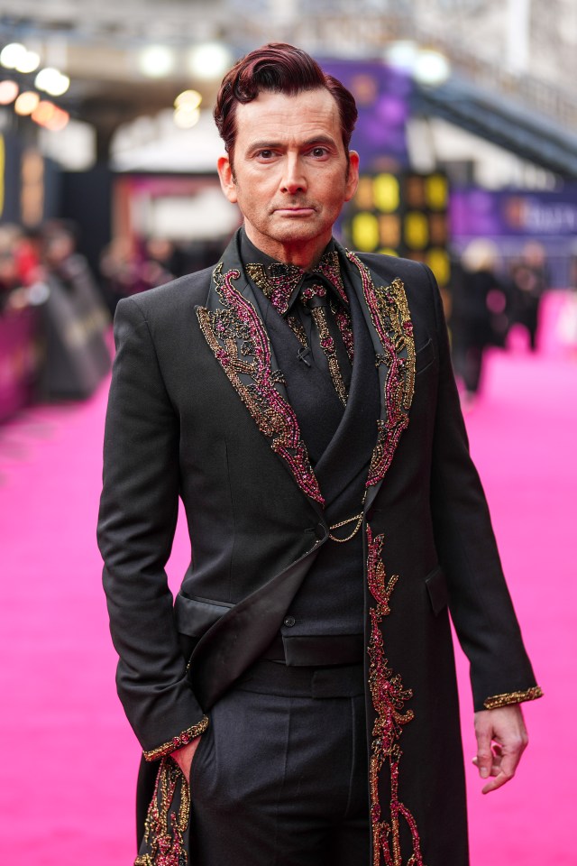 David Tennant at the EE BAFTA Film Awards.