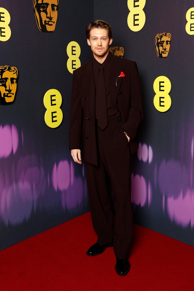 Joe Alwyn at the EE BAFTA Film Awards.