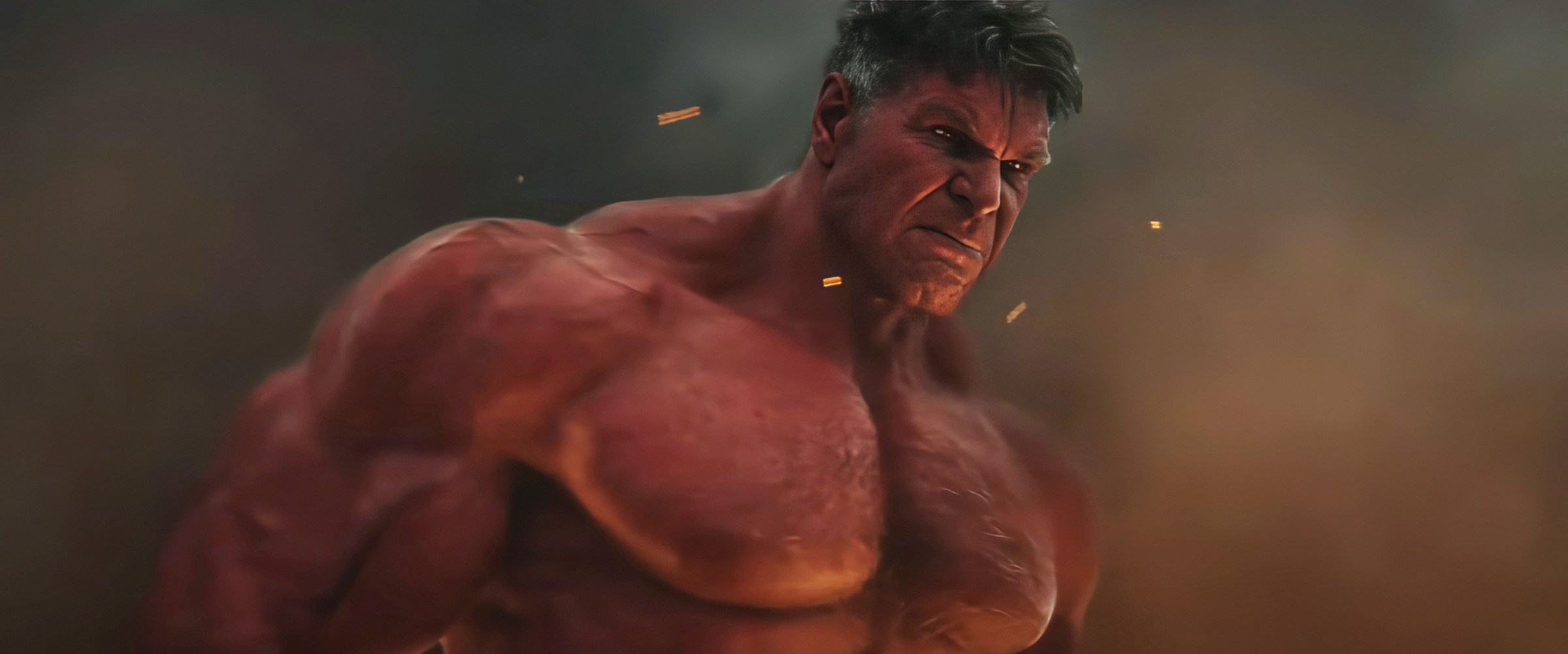 Harrison Ford as Red Hulk in a still from Captain America: Brave New World