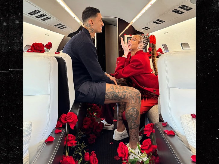 winnie harlow Kyle Kuzma instagram