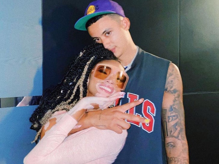 Kyle Kuzma and Winnie Harlow Together