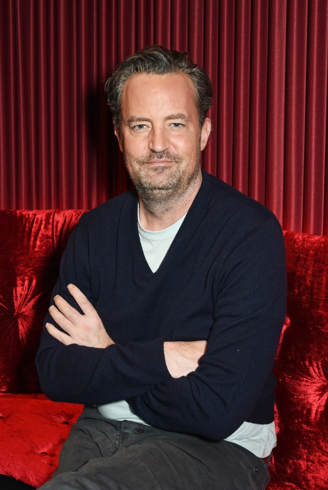 Matthew Perry at a photocall.