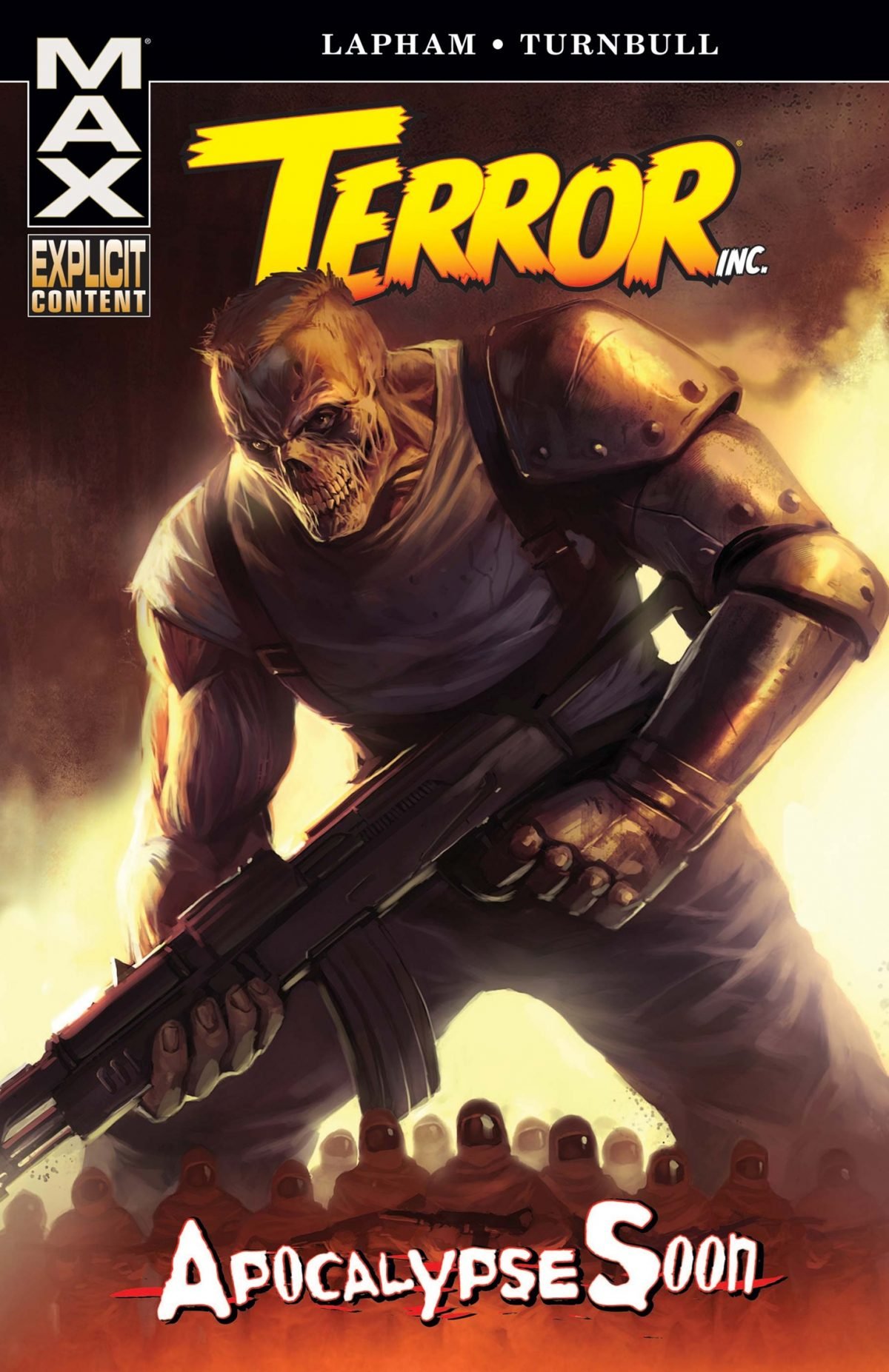 Terror Inc. Apocalypse Soon comic cover.