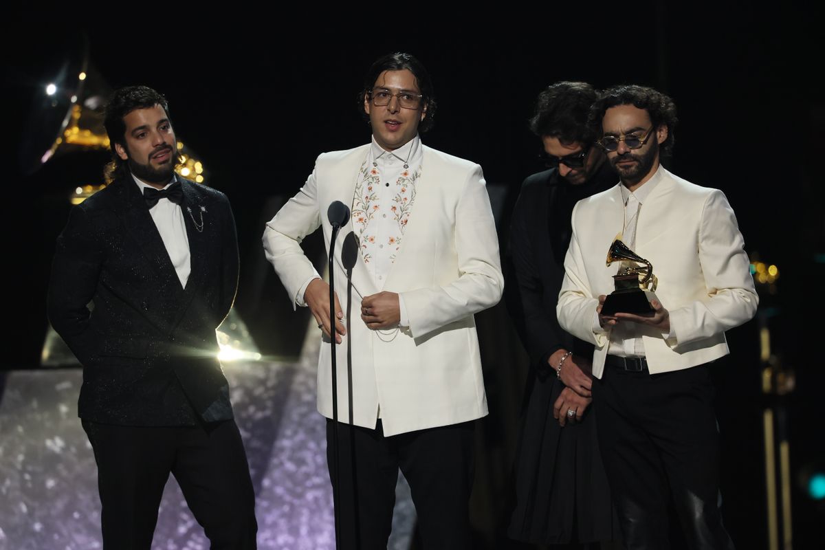 Rawayana at the 67th Grammy Awards Premiere Ceremony held at the Peacock Theater in Los Angeles, CA, Sunday, Feb. 2, 2025.