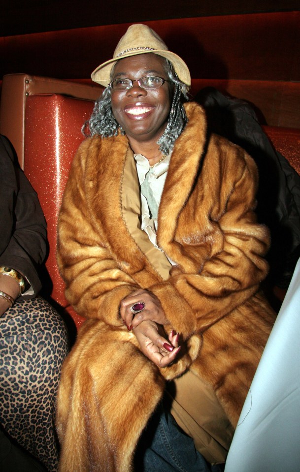 Voletta Wallace at the Notorious B.I.G. album release party.