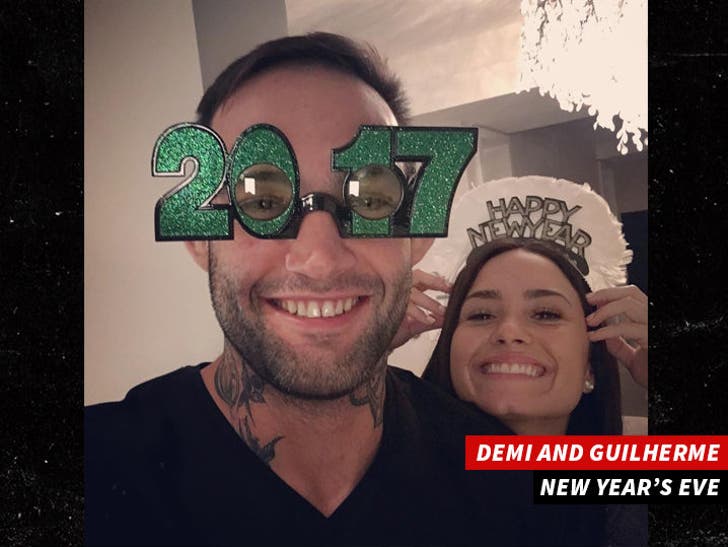 Demi Lovato Luke Rockhold Break Up Singer Out with New :: 0103-demi-lovato-guilherme-vasconcelos-instagram-swipe-9