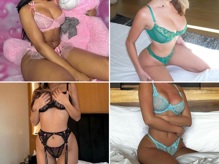 Sexy Ladies In Lingerie -- Guess Who!