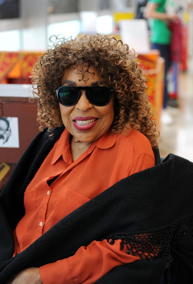 Roberta Flack at the Sing for Hope Pianos kickoff event.