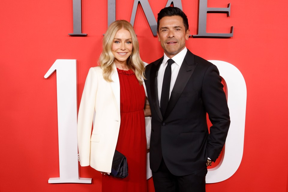 Kelly Ripa and Mark Consuelos at the Time100 Gala.