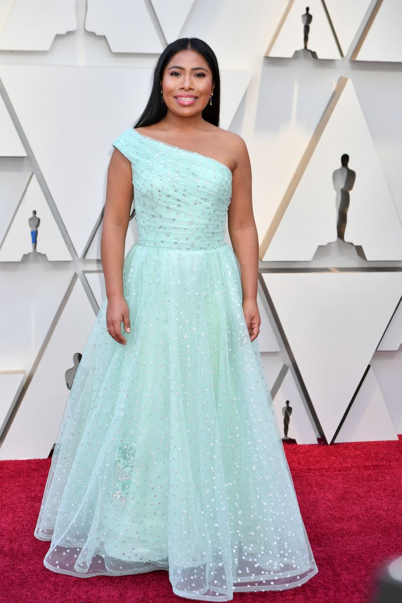 Yalitza Aparicio was nominated for best actress at the Oscars for her work in "Roma"