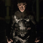 Jon Bernthal as the Punisher with his head down