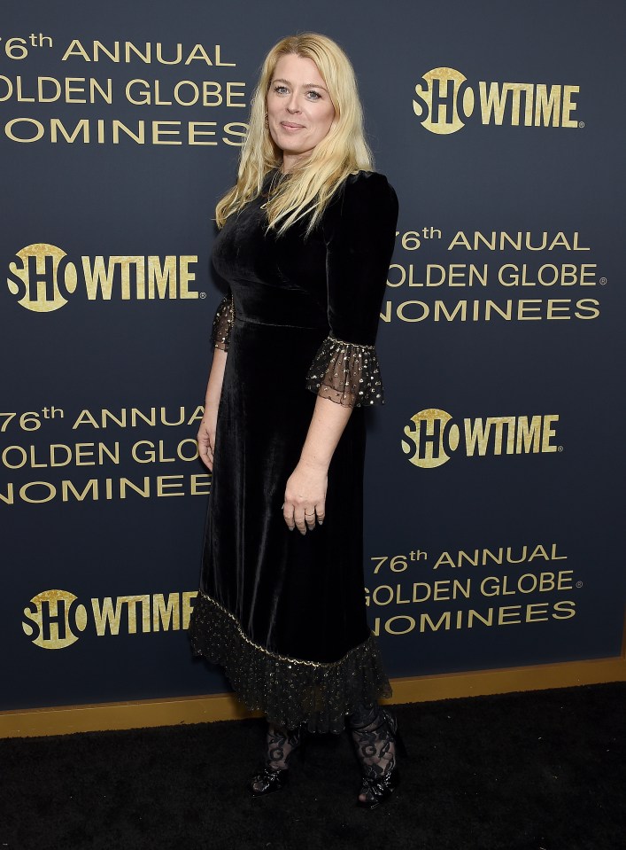 Amanda de Cadenet at the Showtime Golden Globe Nominees Celebration.