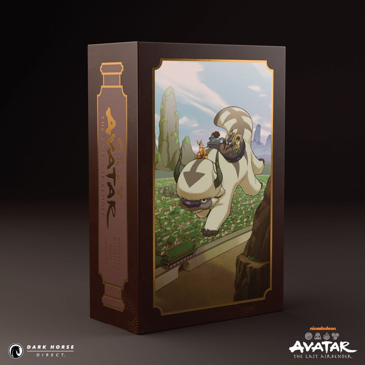 Avatar: The Last Airbender Omnibus Ultimate Edition Boxed Set slipcase cover