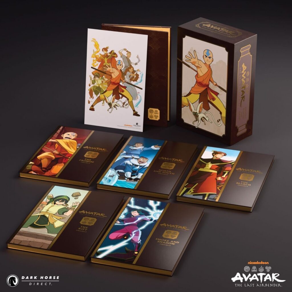 Avatar: The Last Airbender Omnibus Ultimate Edition Boxed Set total collection