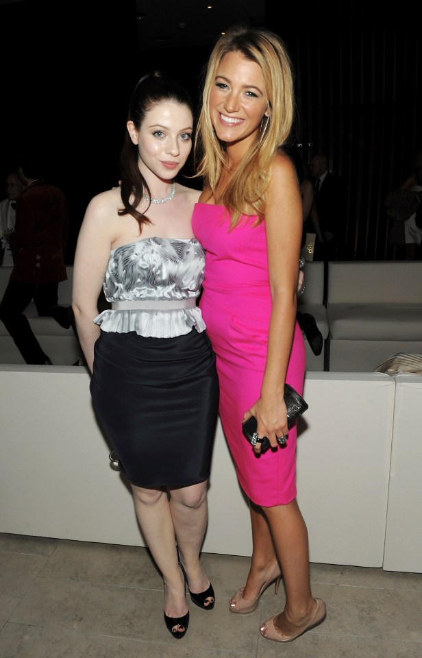 Michelle Trachtenberg and Blake Lively at the CFDA Fashion Awards.