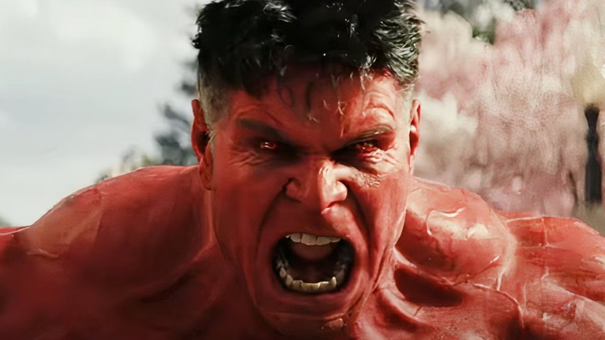 Harrison Ford as the Red Hulk in Captain America: Brave New World.